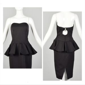 A.J. Bari Strapless Cocktail Dress | Vintage